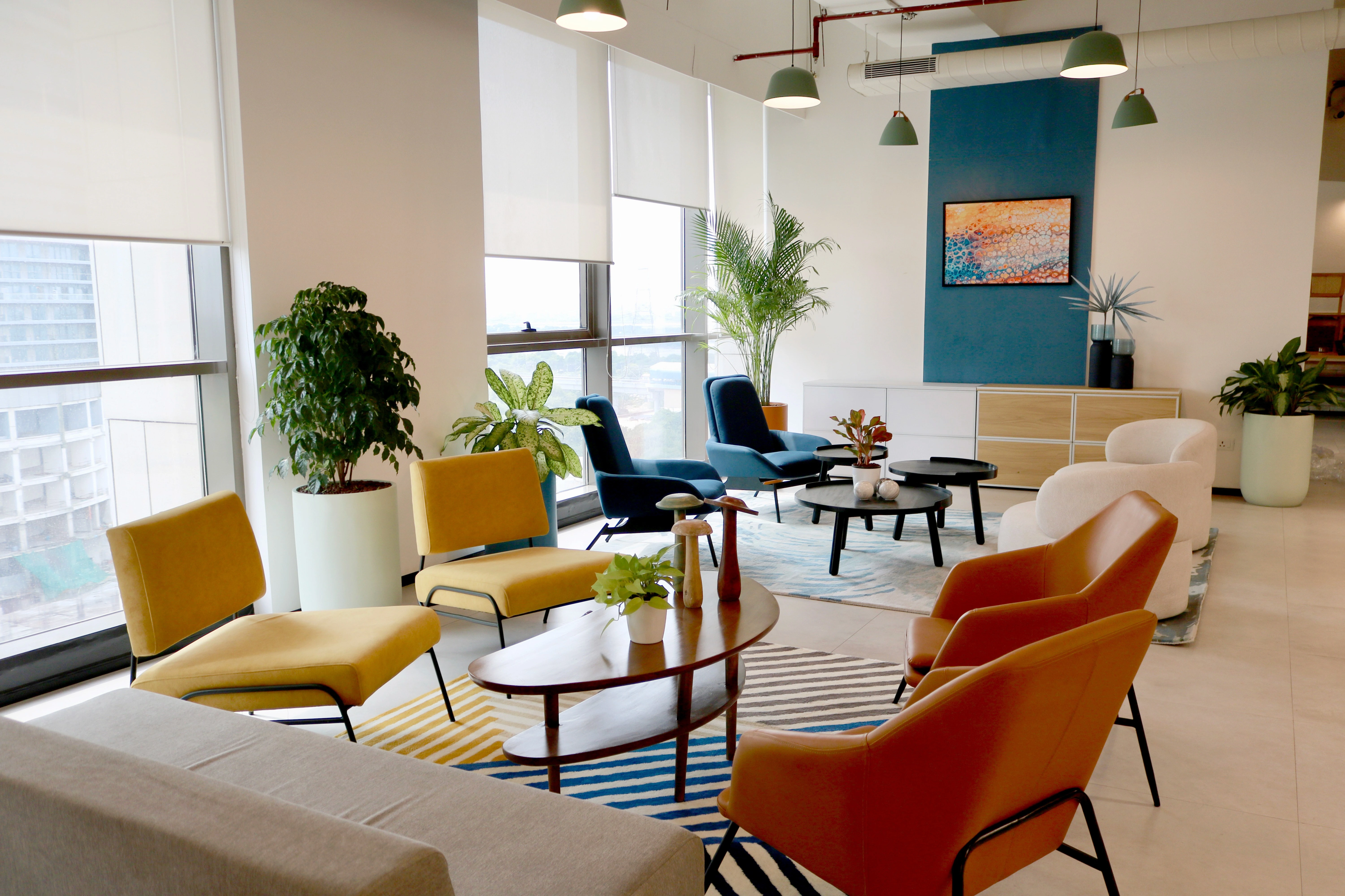 Project Echo lounge seating area